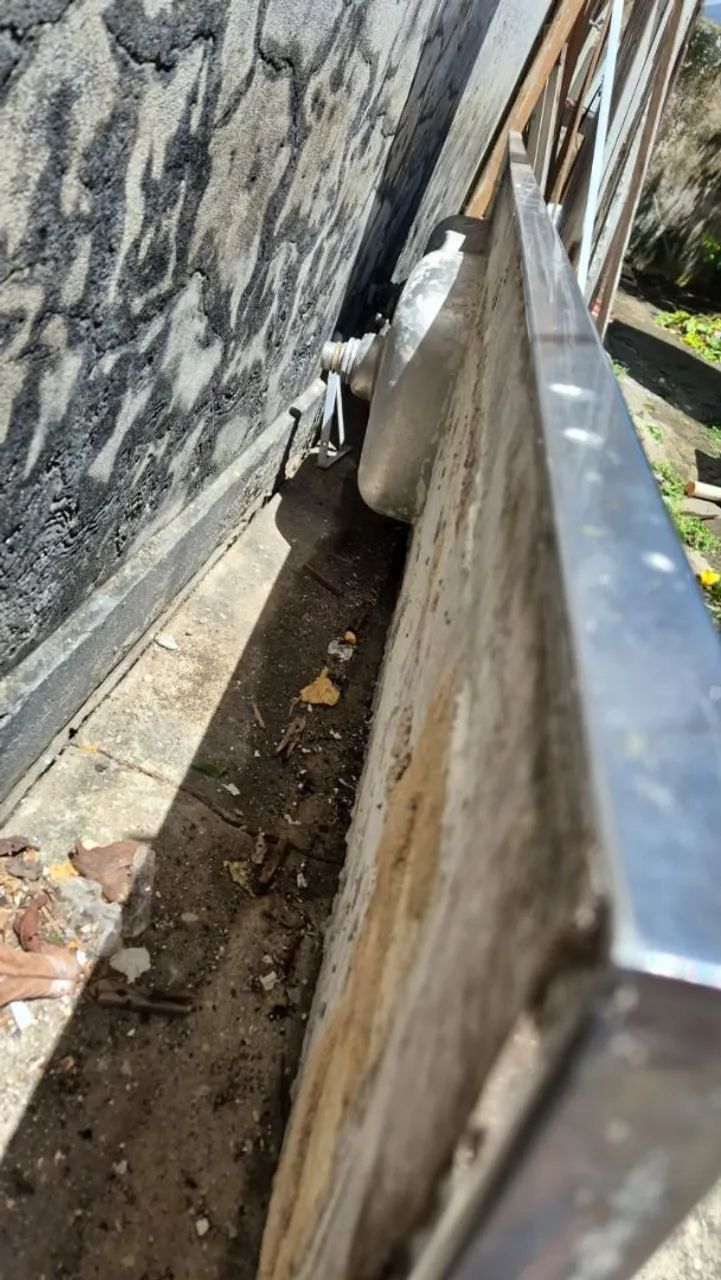 Pia em aço inox com 2 cubas. - Foto 4