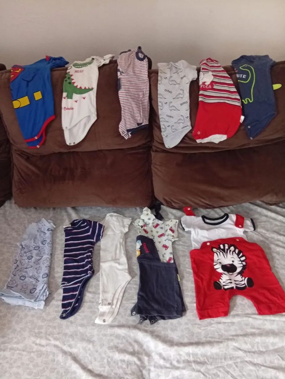 Lote roupa de bebê 