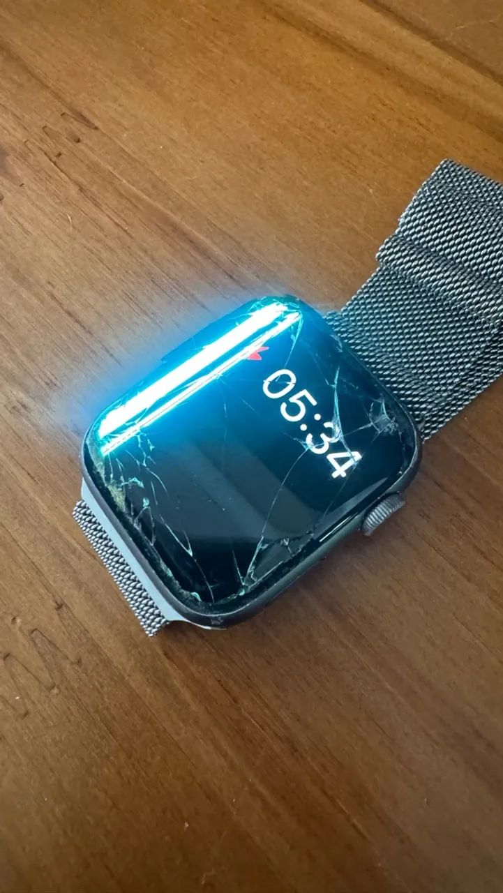 Apple Watch com avaria