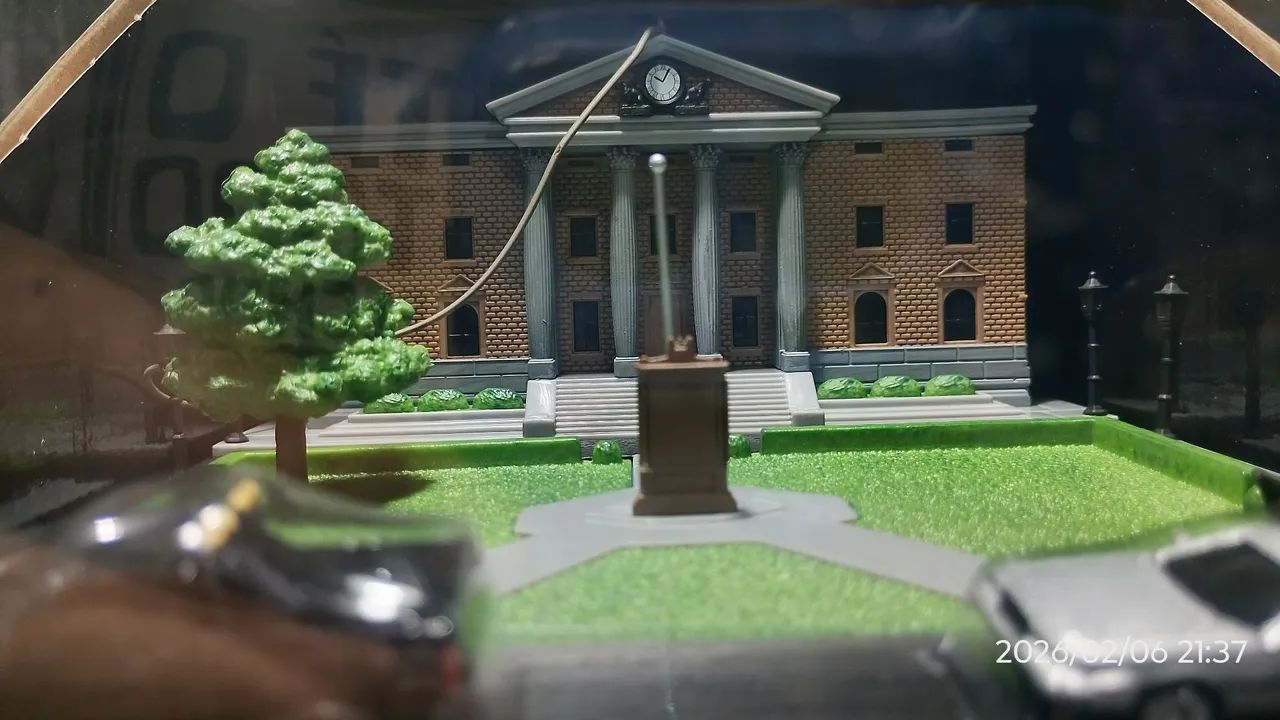 De volta pro futuro diorama Jada nano - Foto 3