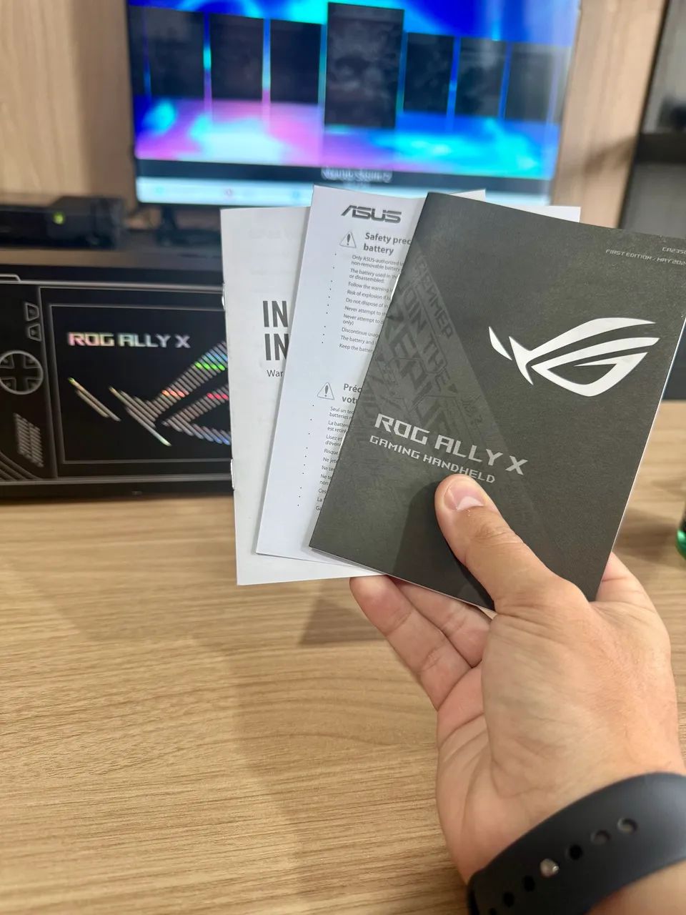 Rog Ally X 1TB | Hall Effect | Impecável! - Foto 3