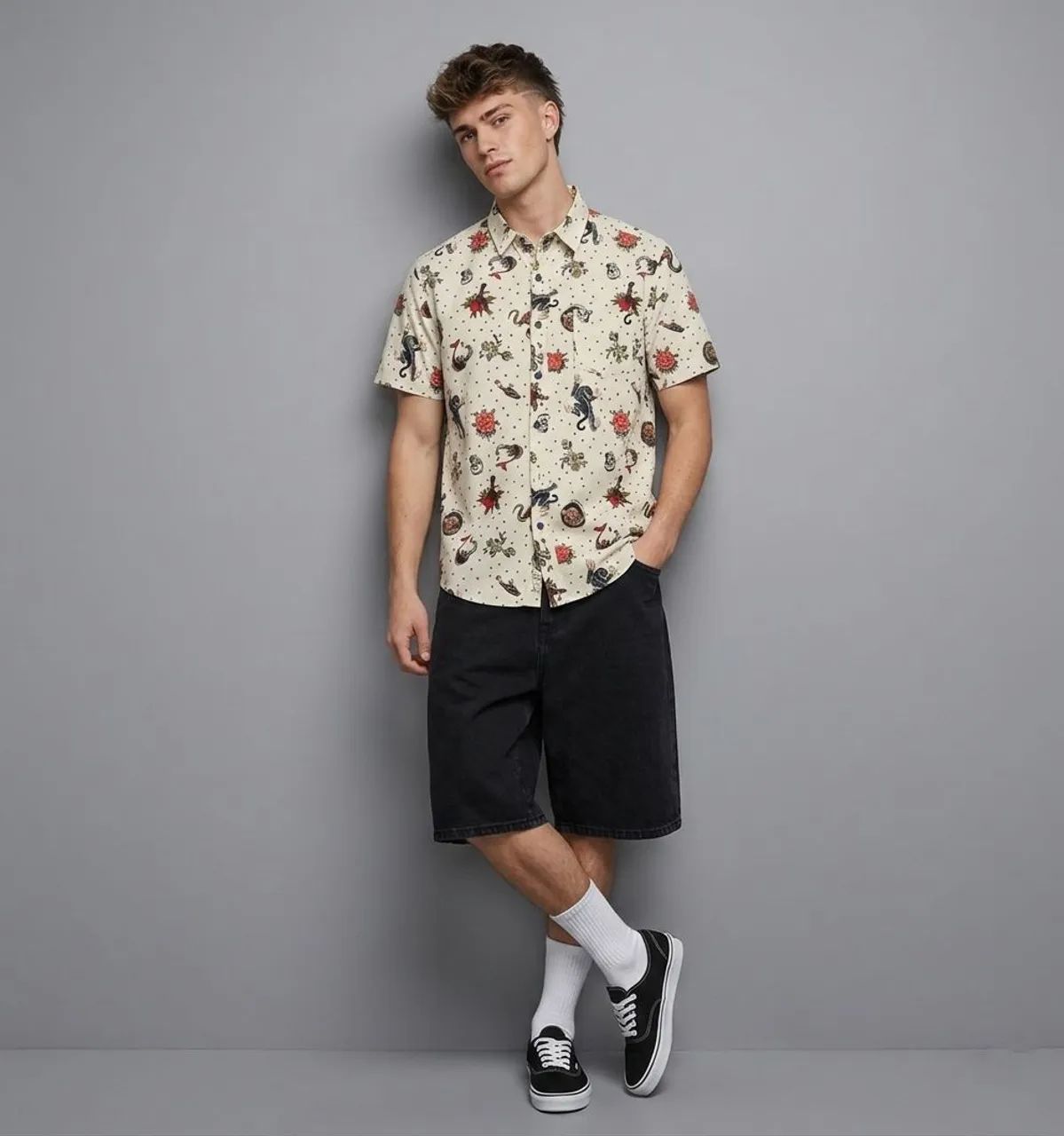 CAMISA OLD SCHOOL TATTOO  - Foto 3