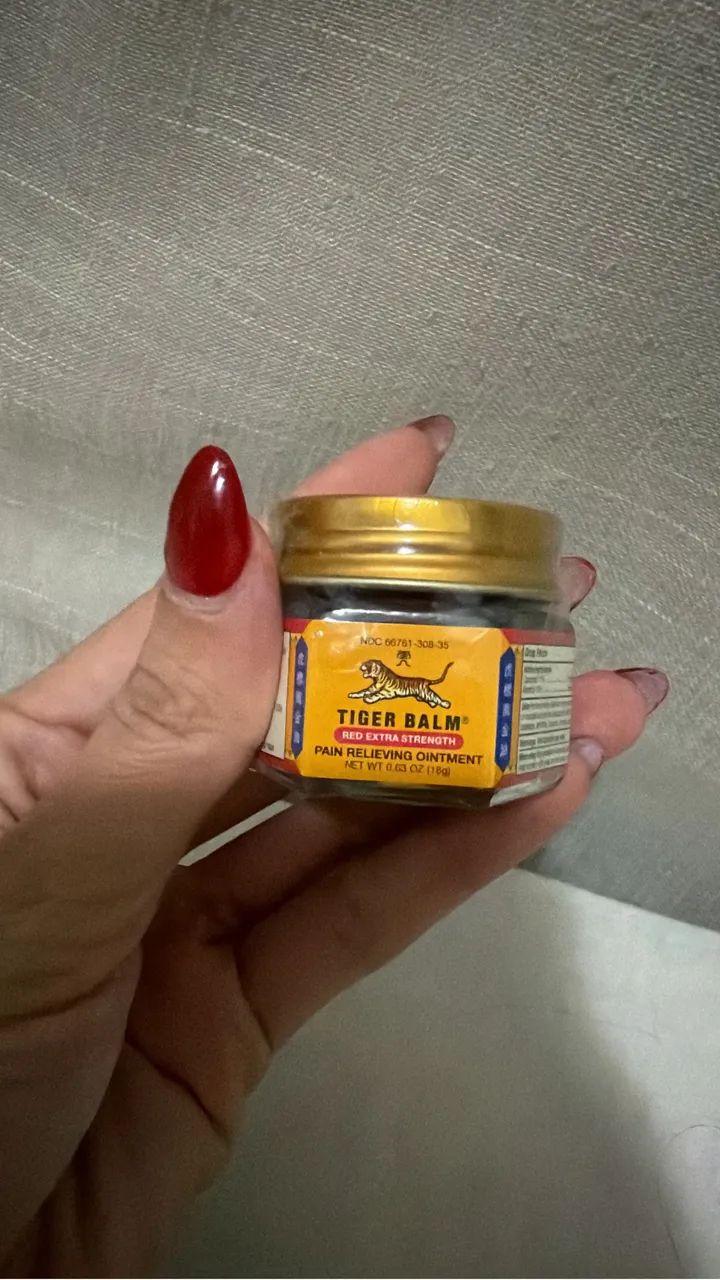 Tiger Balm Red Extra Strength 18g Original EUA