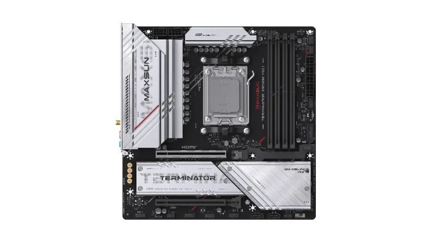 Placa Mãe Maxsun Terminator B850M Pro WiFi AMD AM5 - Foto 2