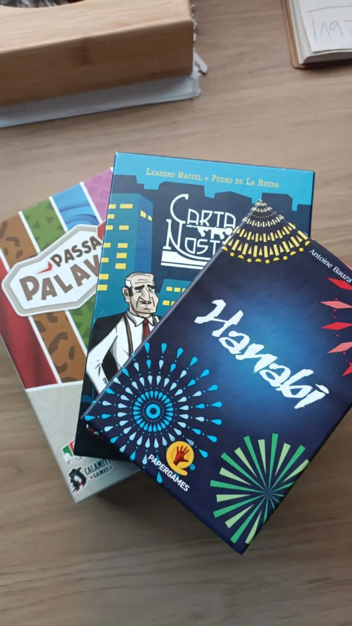 Hanabi, Carta Nostra e Passa Palavras
