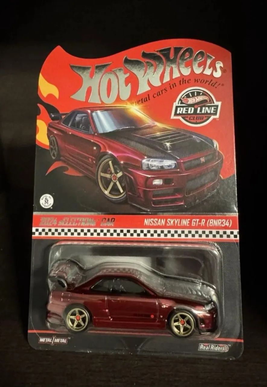 Hot Wheels Exclusivo RLC Nissan Skyline GT-R BNR34 - Hobbies e