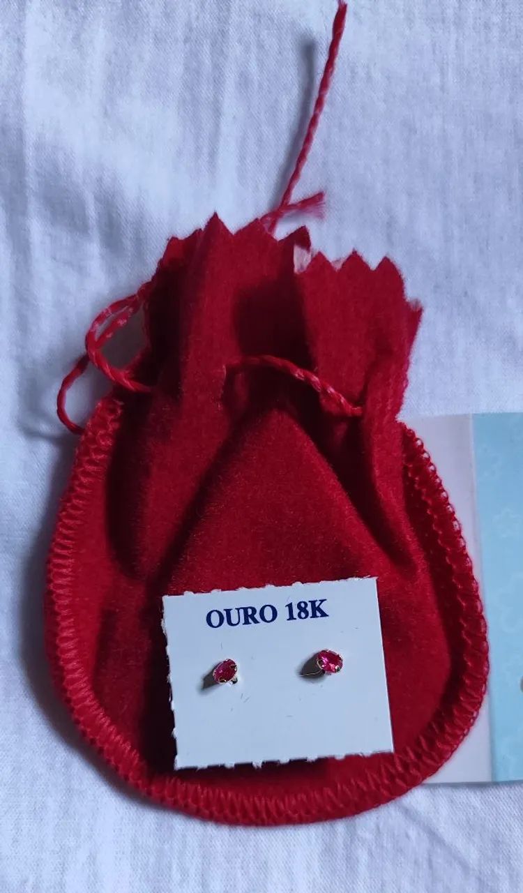 Brinco de ouro 18K  - Foto 3