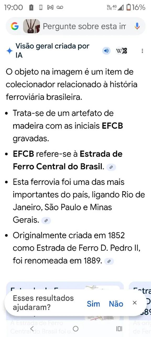 Objeto de colecionador 