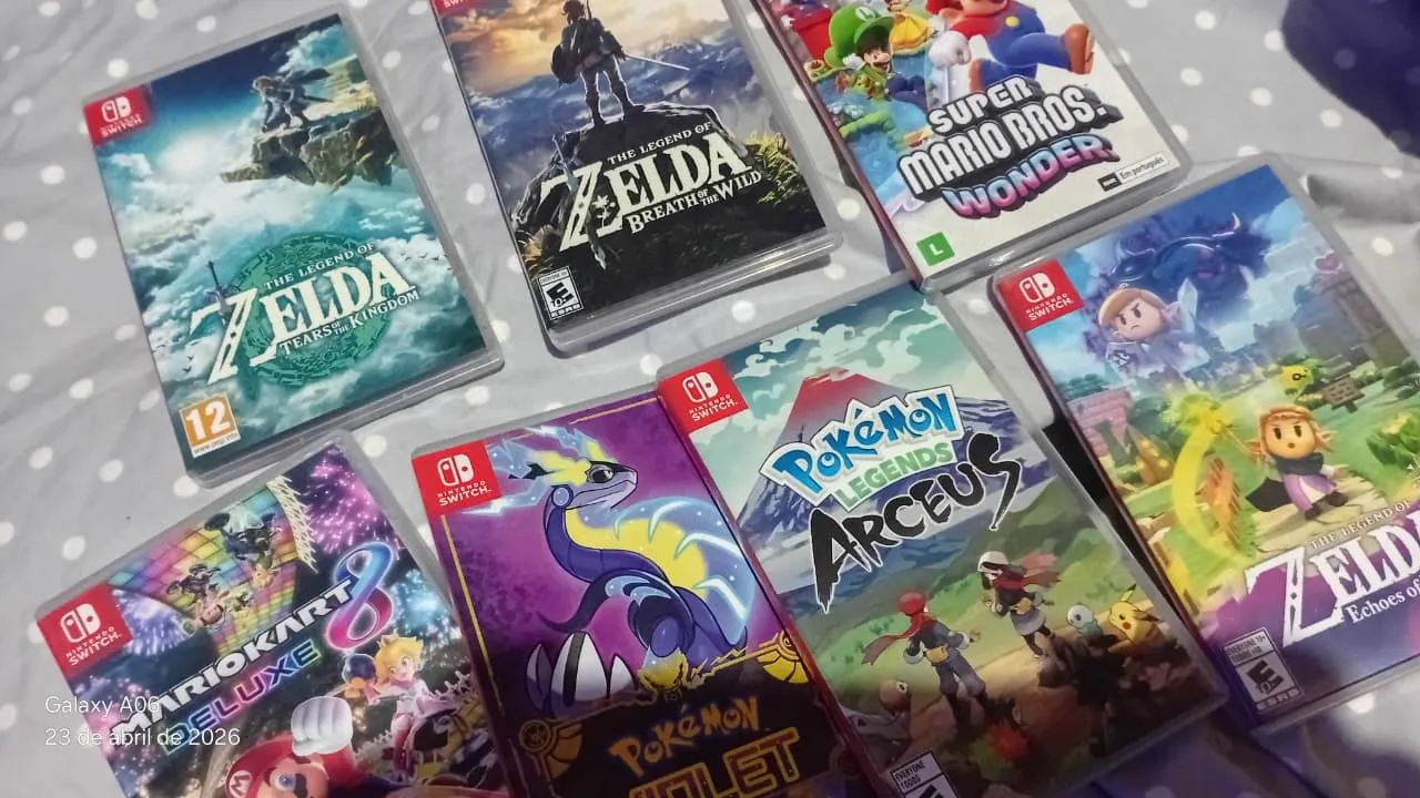 Jogos PS3 Originais e Zelda Switch - Lote ou Individual - Jogos de
