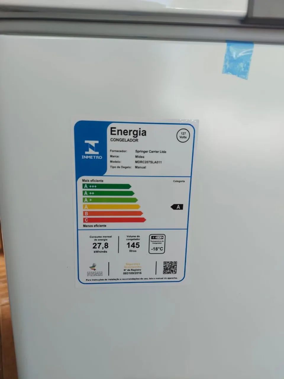 Freezer Midea Novo na caixa  - Foto 5