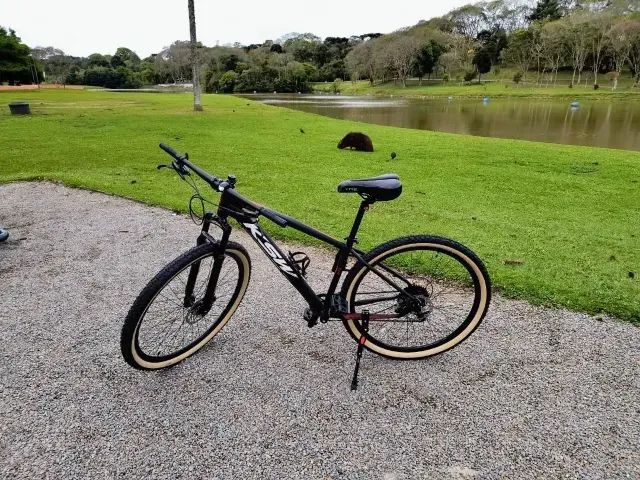 Bicicleta Aro 29 Ksw 9v Freio Hidráulico Trava E K7 11/40 - Foto 2