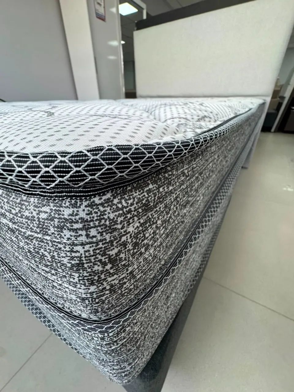 Conjunto box casal molas ensacadas - Foto 3