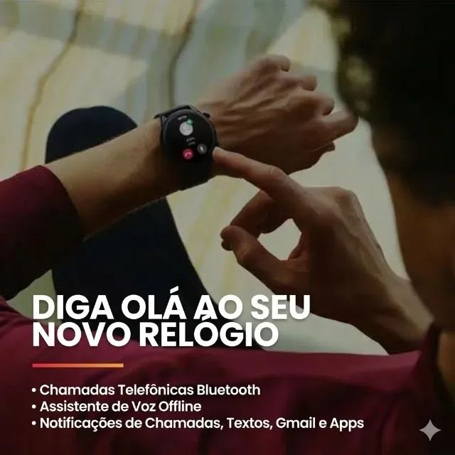 Smartwatch Purple Original Lacrado!!! - Foto 3