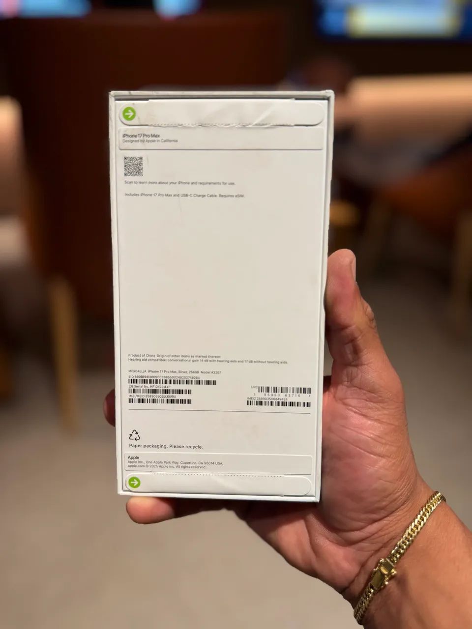 iPhone 17 pro Max 256gb SILVER - Foto 2