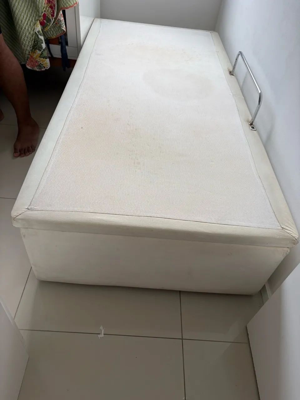 Cama box baú + colchão 
