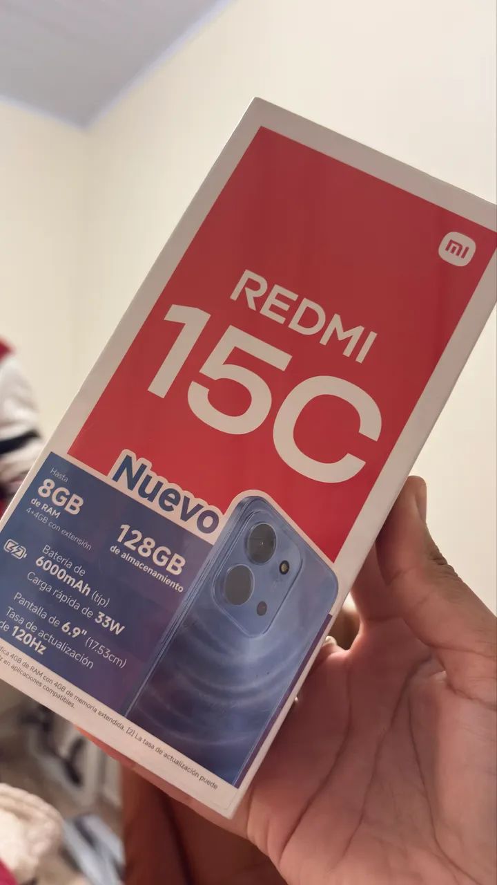 Celular Redmi 15C NOVO