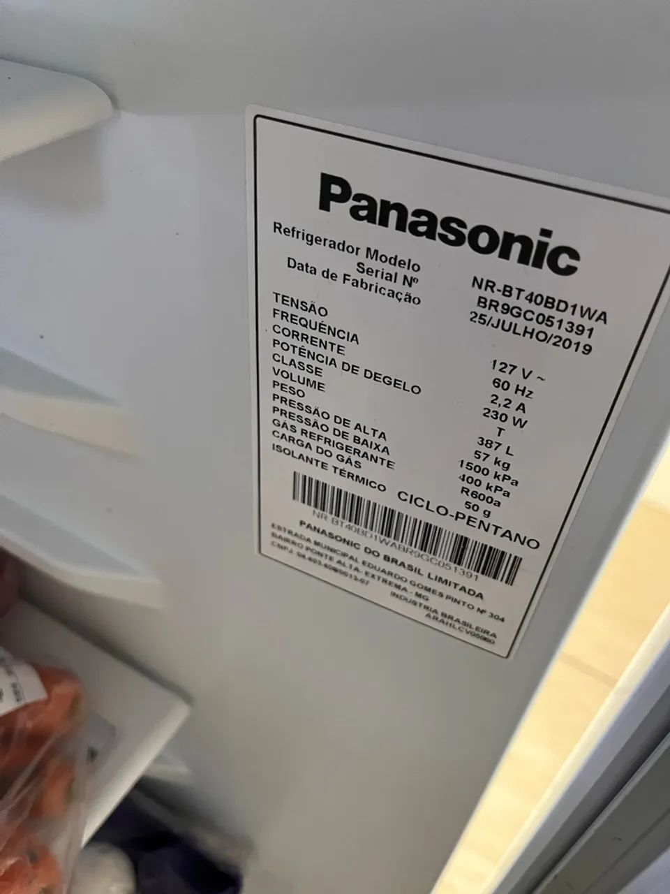 Geladeira Panasonic  - Foto 2