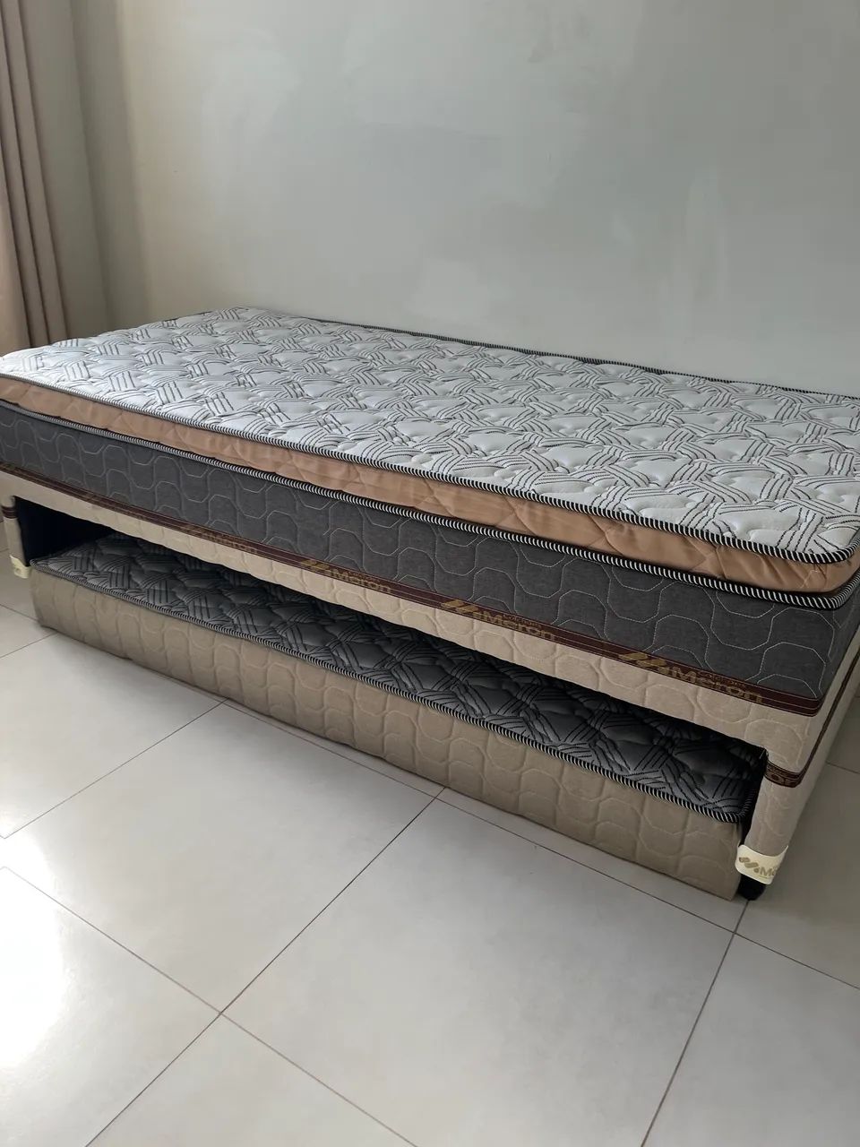 Cama Box solteiro com auxiliar  - Foto 4