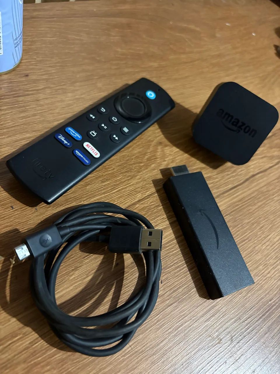 Fire stick original comando de voz Aceito cartão 