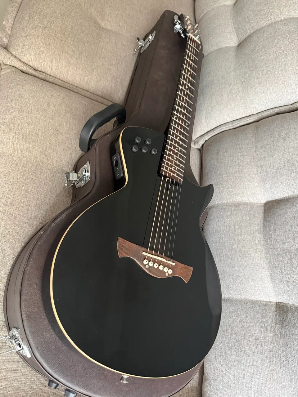 Violão Tagima Modena Aço + case sob medida - Foto 2