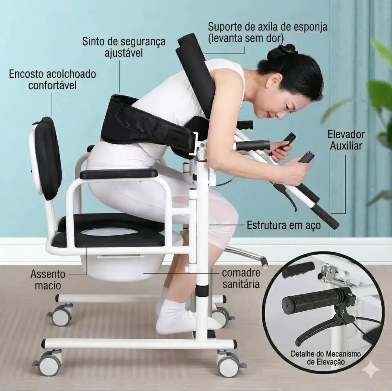 Cadeira pra cuidador - Foto 3