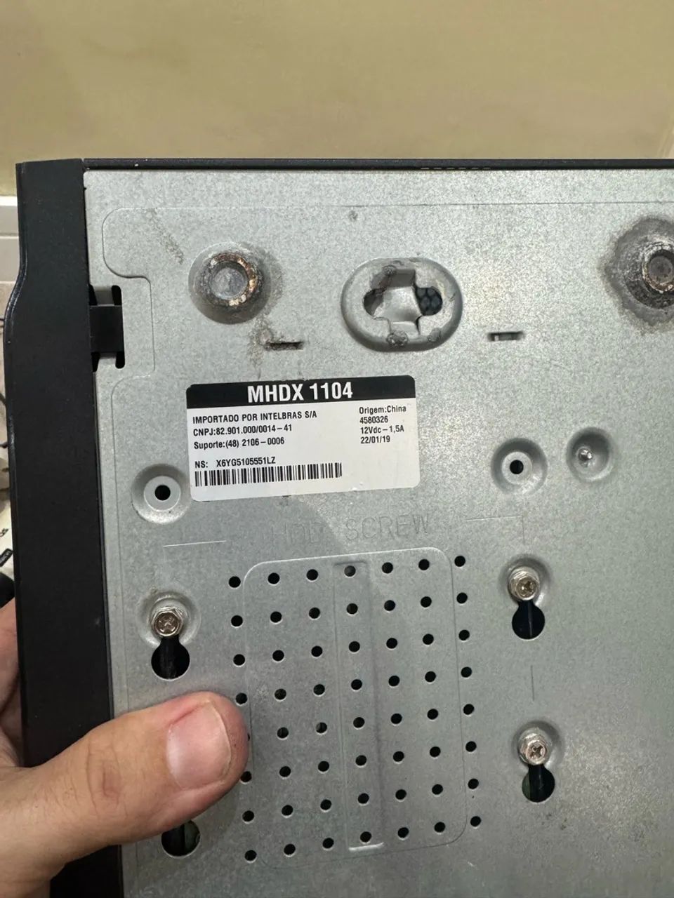DVR INTELBRAS/ CÂMERAS E FONTE - Foto 3