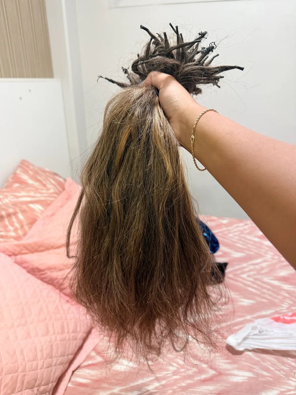 Cabelo Mel liso 60 cm - Foto 2