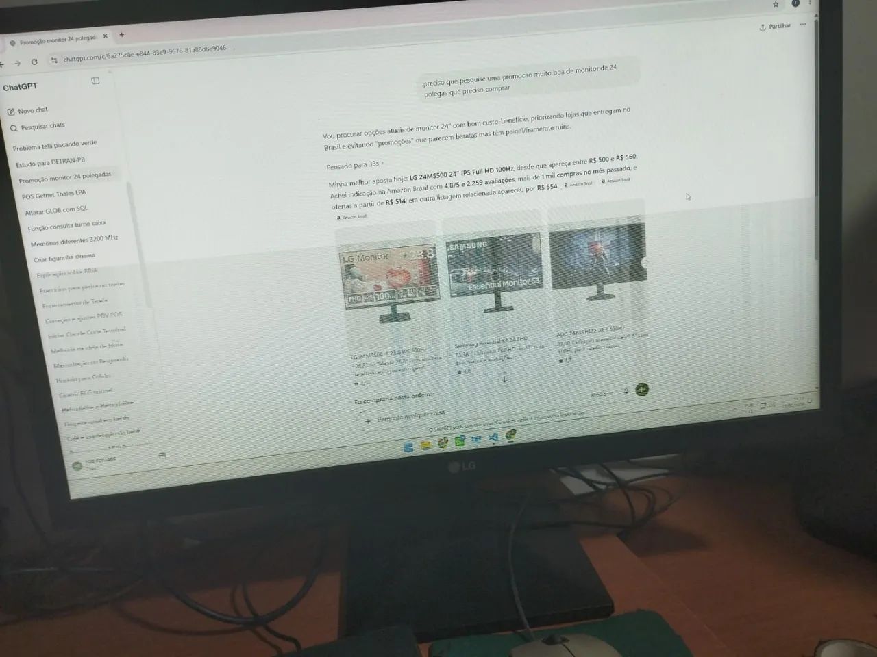 Monitor LG 24 polegadas  - Foto 2