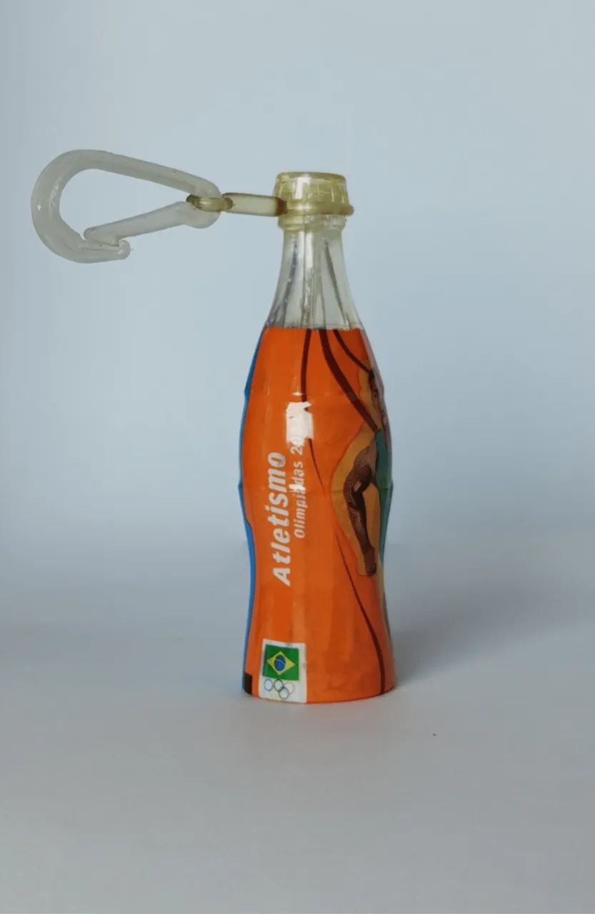 Mini Garrafa Coca-Cola Olimpíadas 2004 | Usado - Foto 3