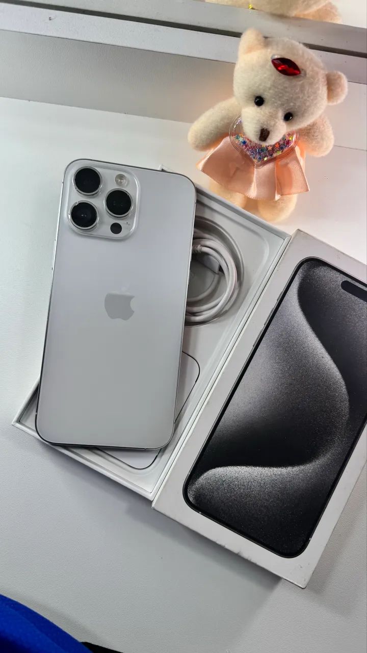 iPhone 15 pro max 256gb branco  - Foto 2