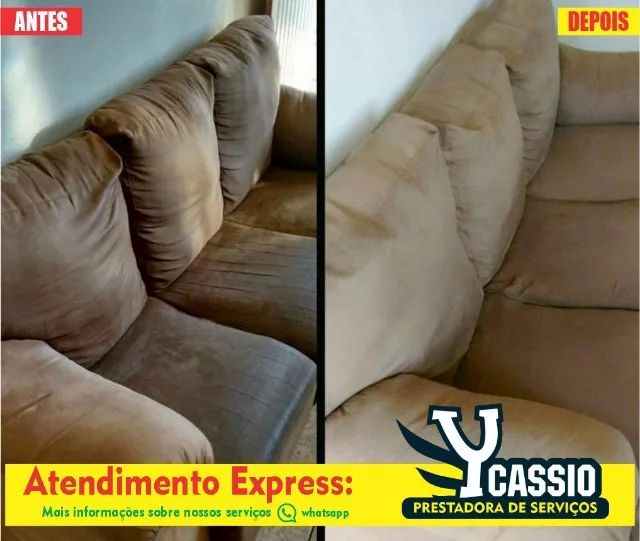 Lavagem a Seco de sofá e Colchões / Higienização de sofá e Colchões - Foto 4