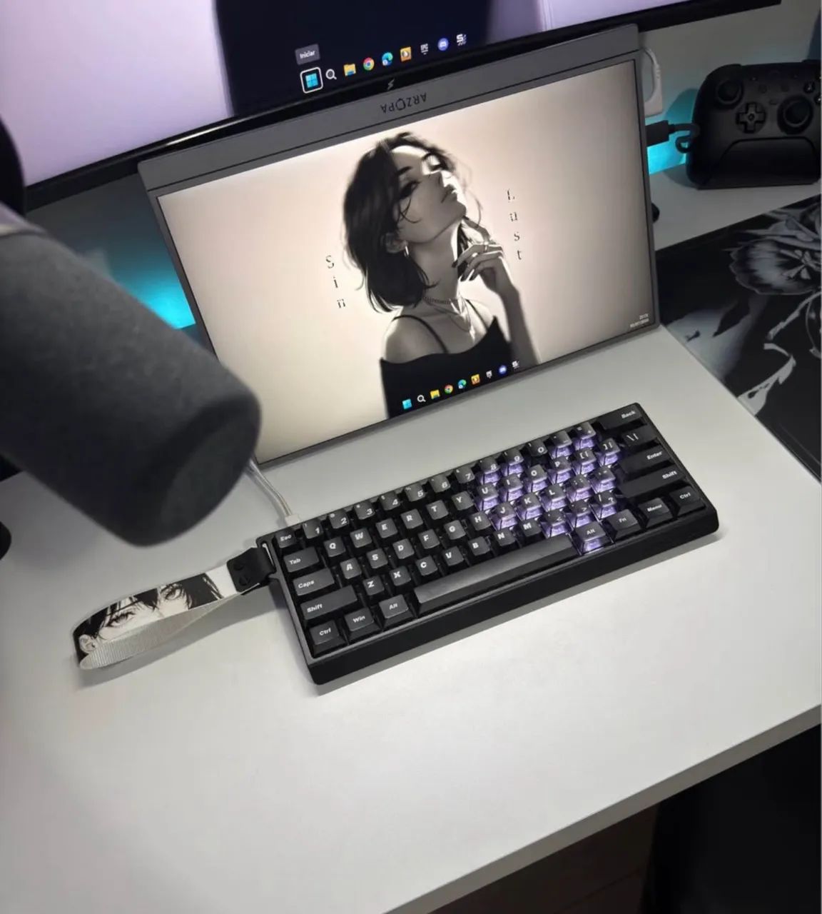 Teclado magn ético mad60he - Foto 2