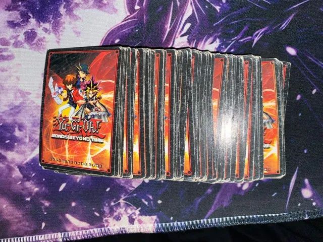 87 figurinhas cards game de yugioh bonds beyond time
