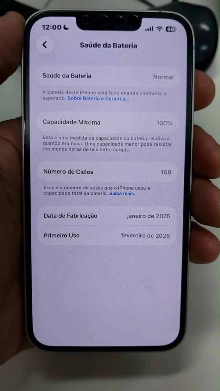iPhone 16e na gsrantia (impecável) - Foto 3