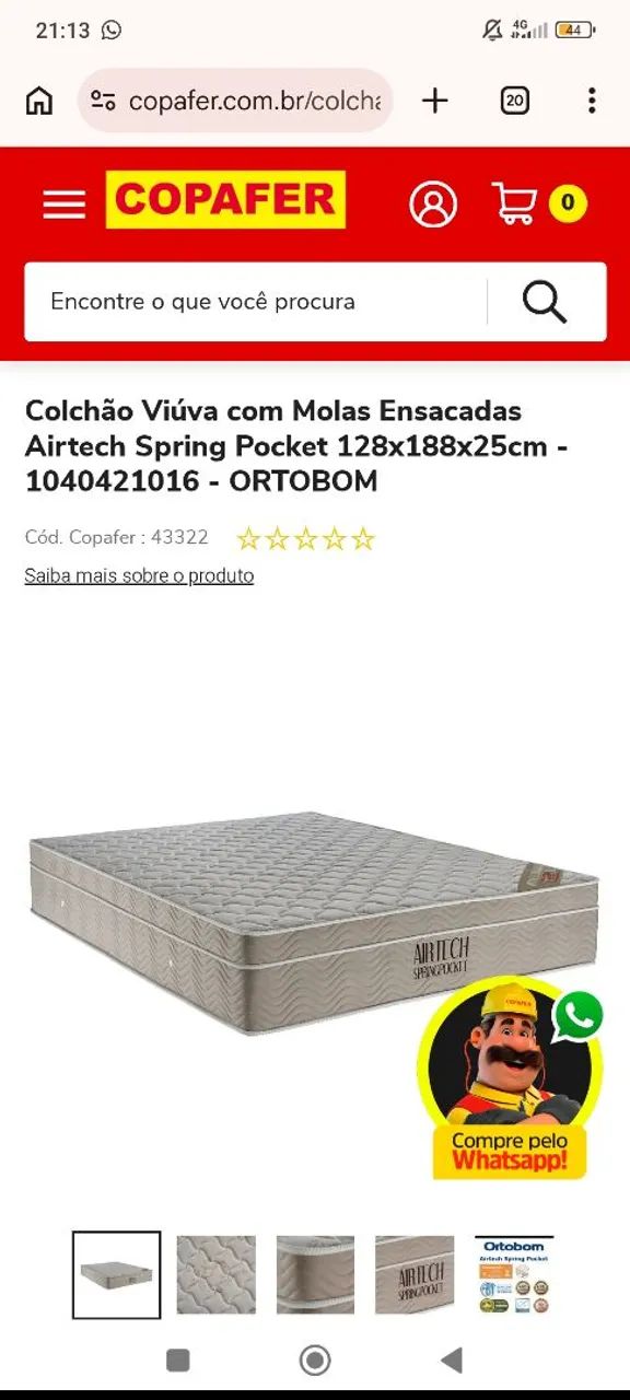 Vendo cama solteirao semi nova, usada poucas vezes  - Foto 4