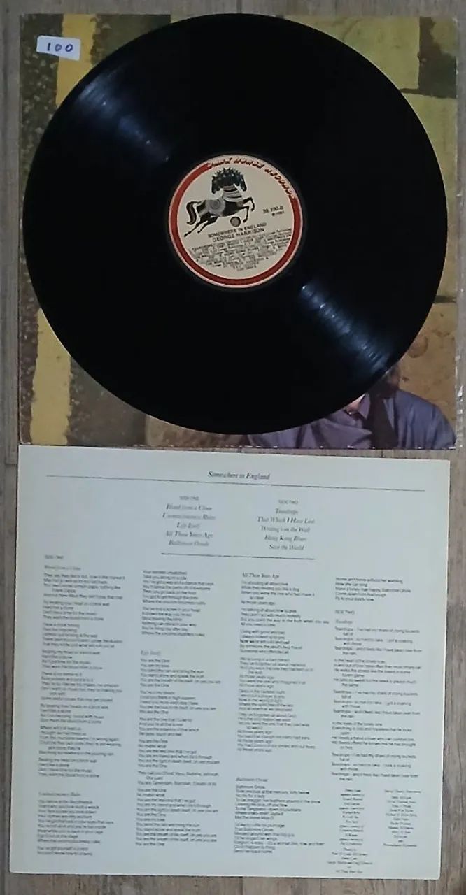Disco de Vinil George Harrison - Somewhere In England  - Foto 3