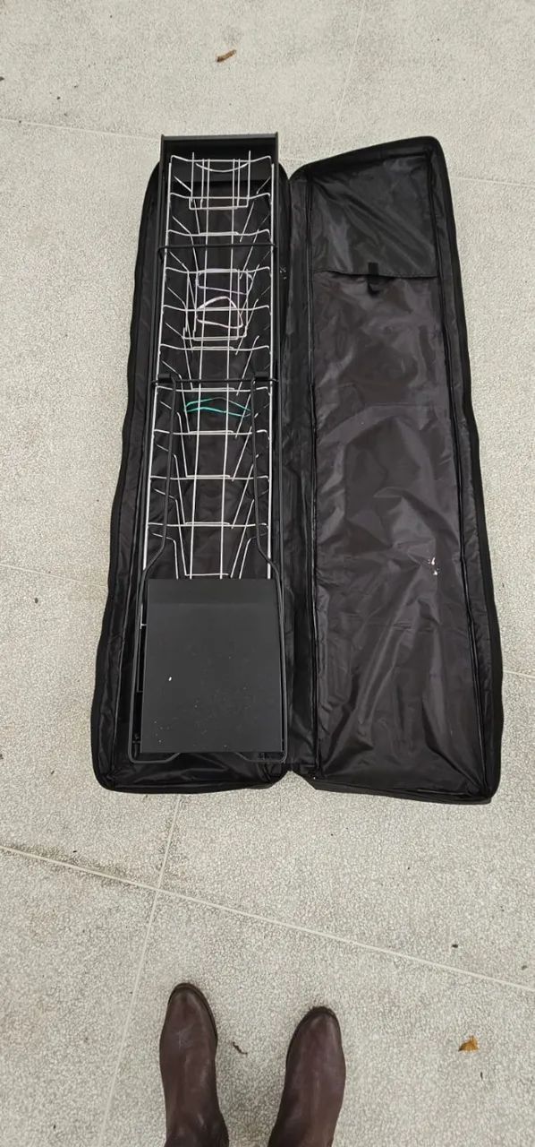 Porta folder catálogo display de chão para feiras, eventos e PDV - Foto 3
