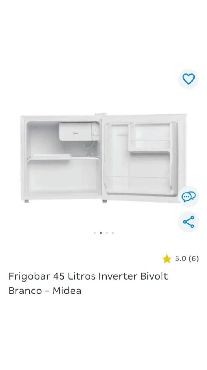 Frigobar Midea 45L Inverter Branco - Foto 3