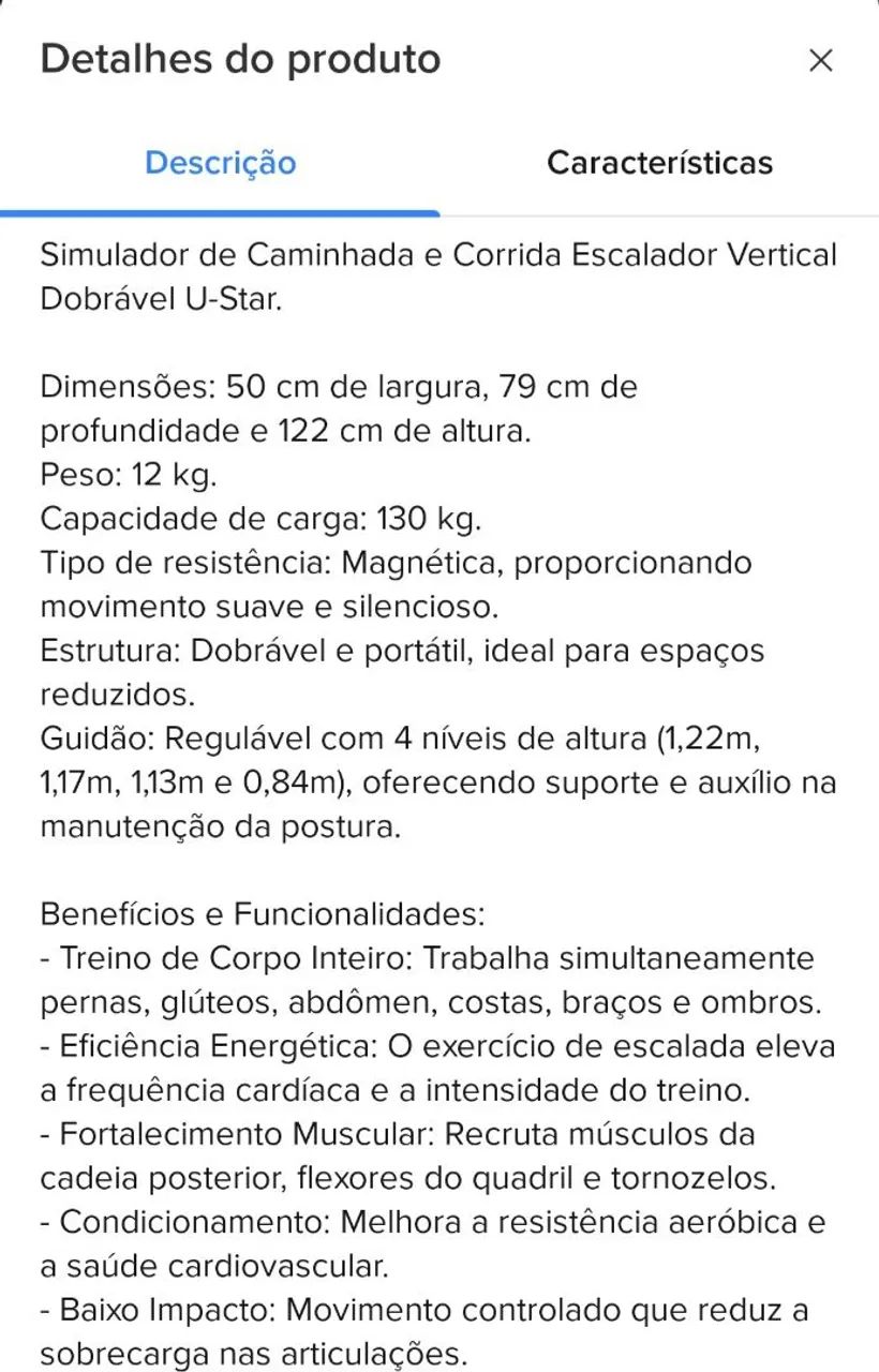 SIMULADOR DE ESCADAS DOBRÁVEL  - Foto 2
