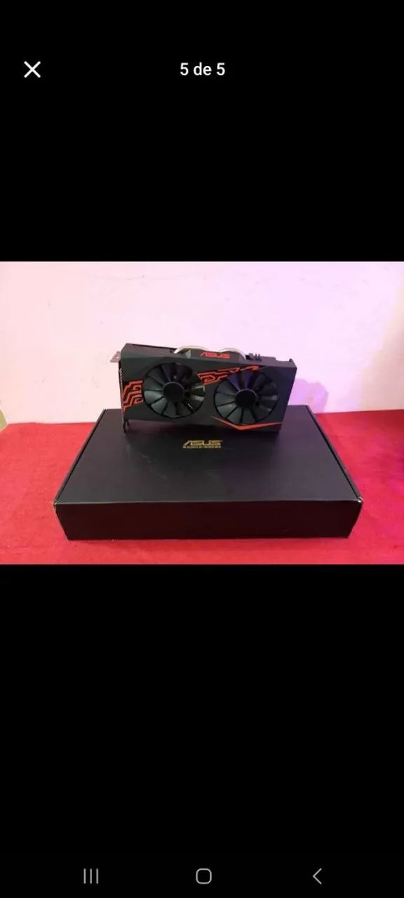 Placa de vídeo RX 570 ASUS 