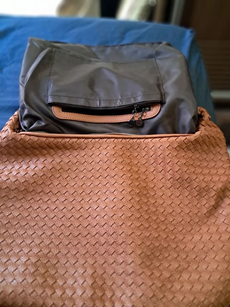 Bolsa couro  - Foto 5