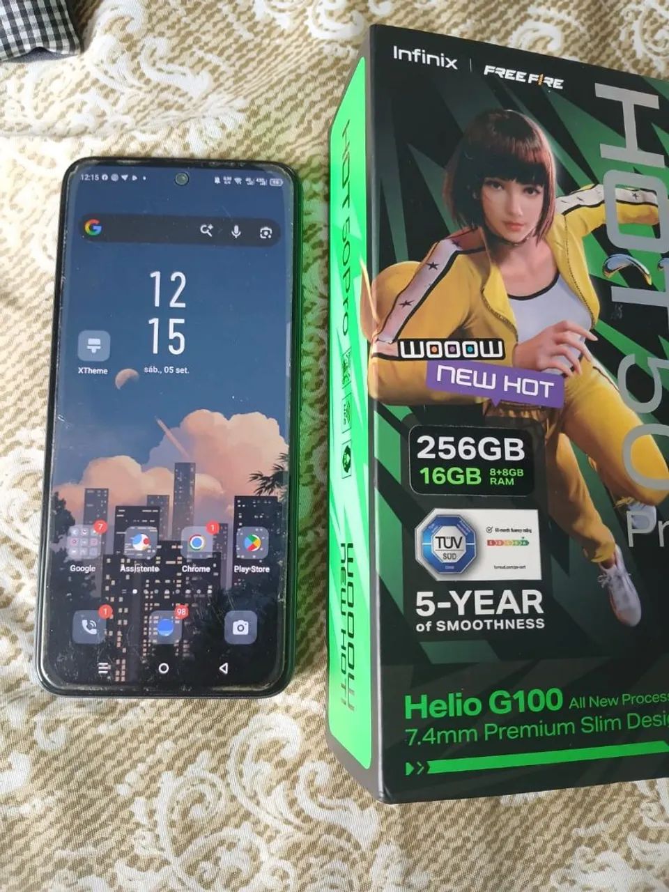 VENDO SMARTPHONE INFINIX HOT 50 PRO +