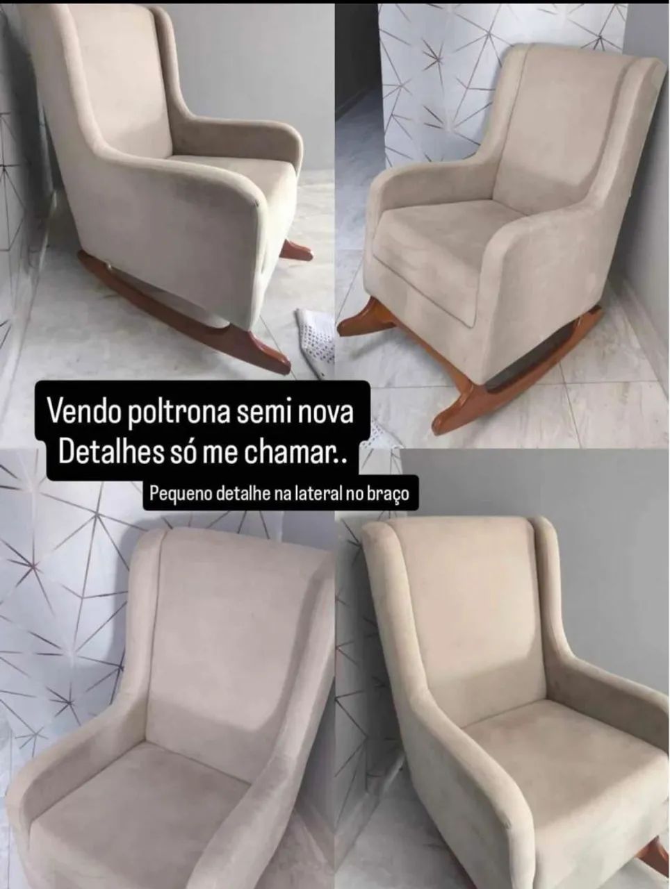 Poltrona Amamentação - Bebê Balanço 