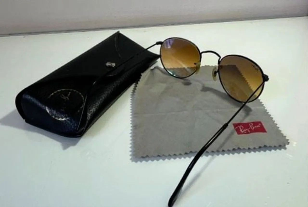 Óculos Ray Ban round original. - Foto 3