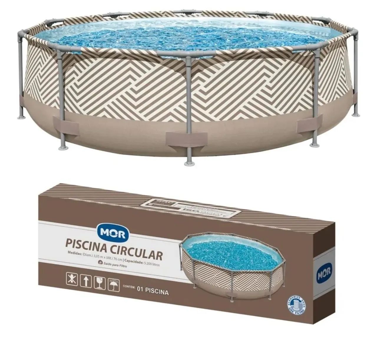 Piscina Mor 5.200 litros - Foto 3