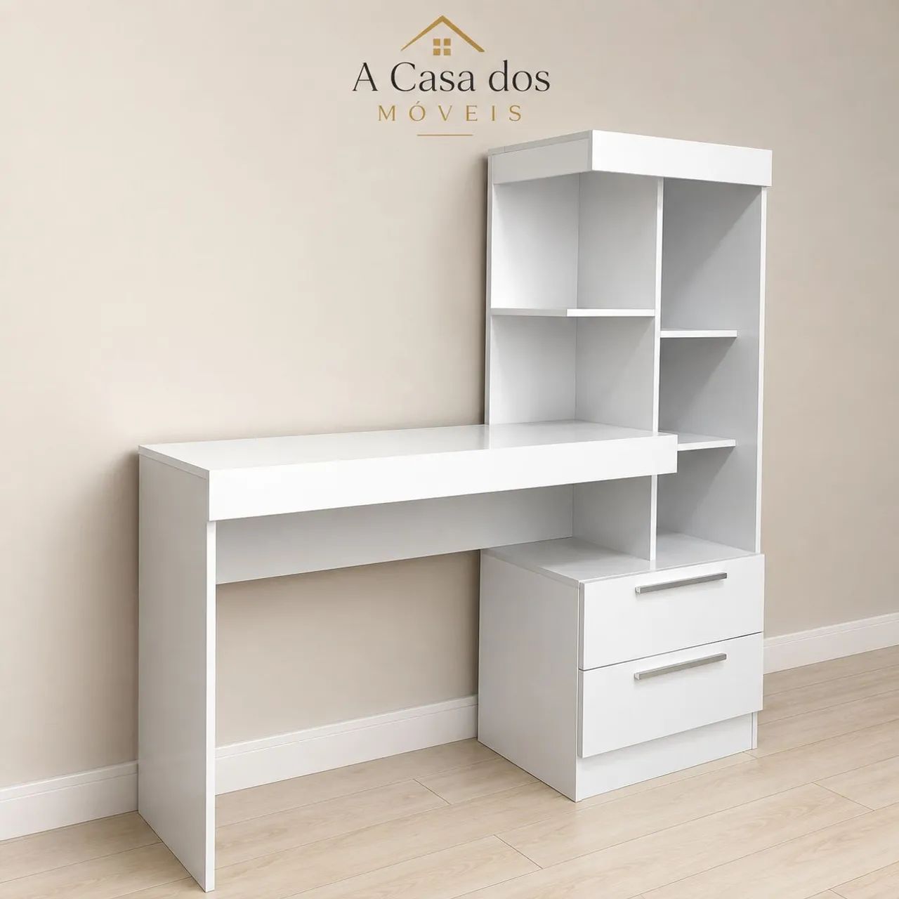 MESA OFFICE NT2010 BRANCO 