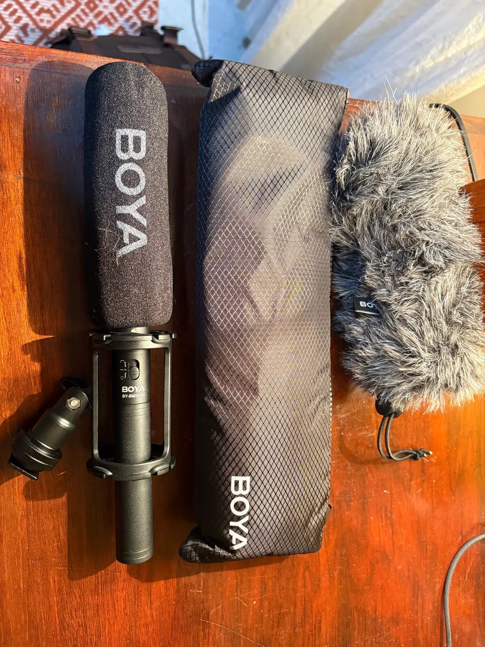 Microfone shotgun Boya By-bm6060442876219045990402
