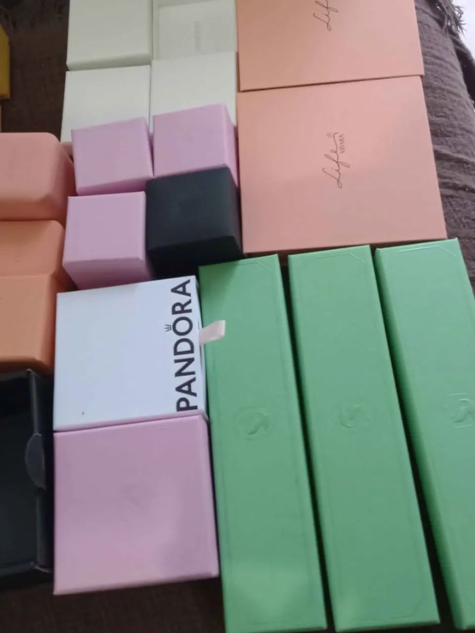 Lote de caixas de jóias originais - Foto 4