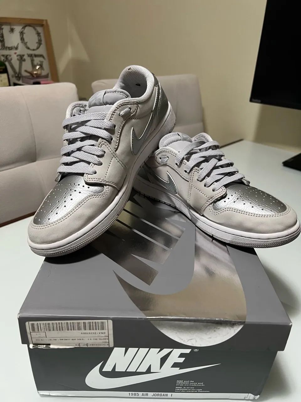 Air Jordan Low 41 original com nota fiscal - Foto 2