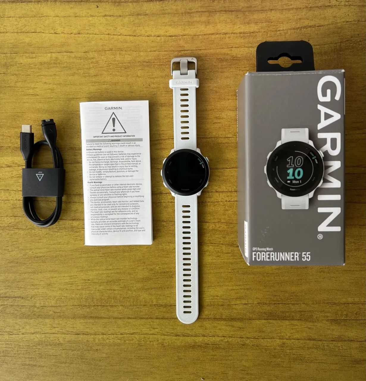 GARMIN FORERUNNER 55 ZERADO!